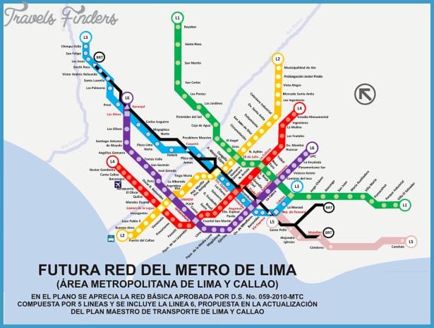 خريطة metropolitano ليما